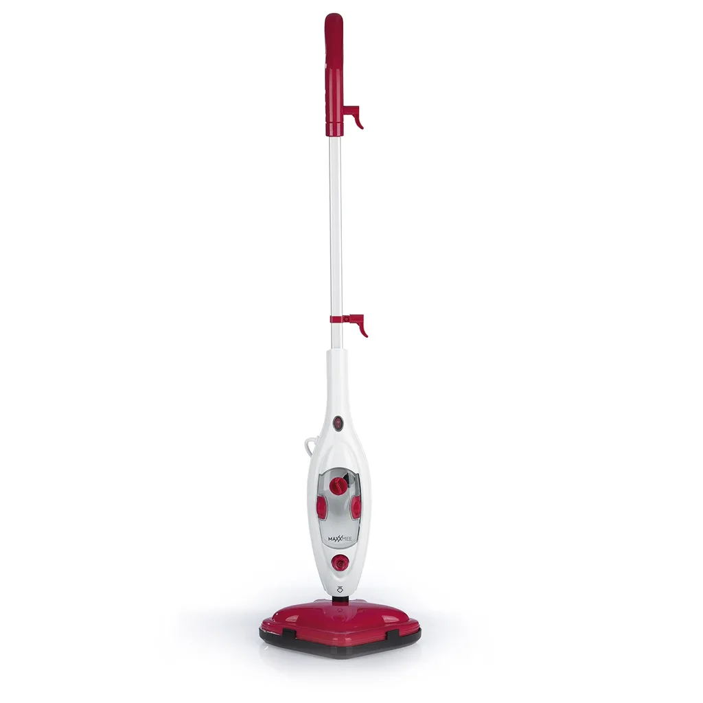MAXXMEE Dampfbesen 1300W Weiß/rot 5 MAXXMEE Dampfbesen 1300W Weiß/rot – Bild 3