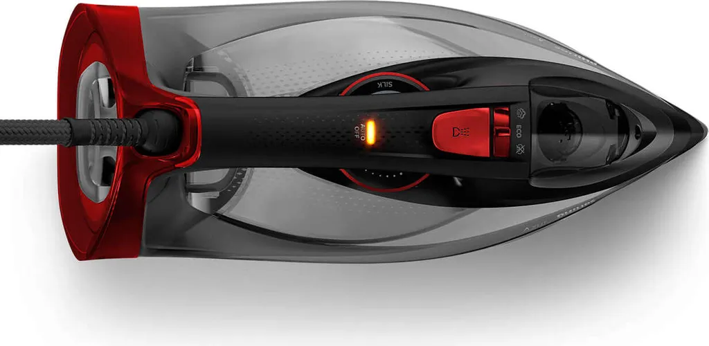 Philips Azur Bügeleisen Mit Keramikbügelsohle, 50 G/min Konstanter Dampf, 2600 W, Schwarz (GC4567/80) 4 Philips Azur Bügeleisen Mit Keramikbügelsohle, 50 G/min Konstanter Dampf, 2600 W, Schwarz (GC4567/80) – Bild 2