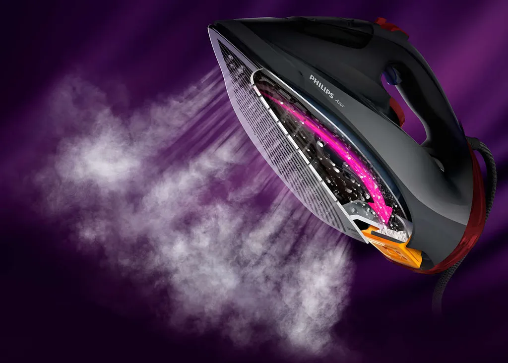 Philips Azur Bügeleisen Mit Keramikbügelsohle, 50 G/min Konstanter Dampf, 2600 W, Schwarz (GC4567/80) 11 Philips Azur Bügeleisen Mit Keramikbügelsohle, 50 G/min Konstanter Dampf, 2600 W, Schwarz (GC4567/80) – Bild 9