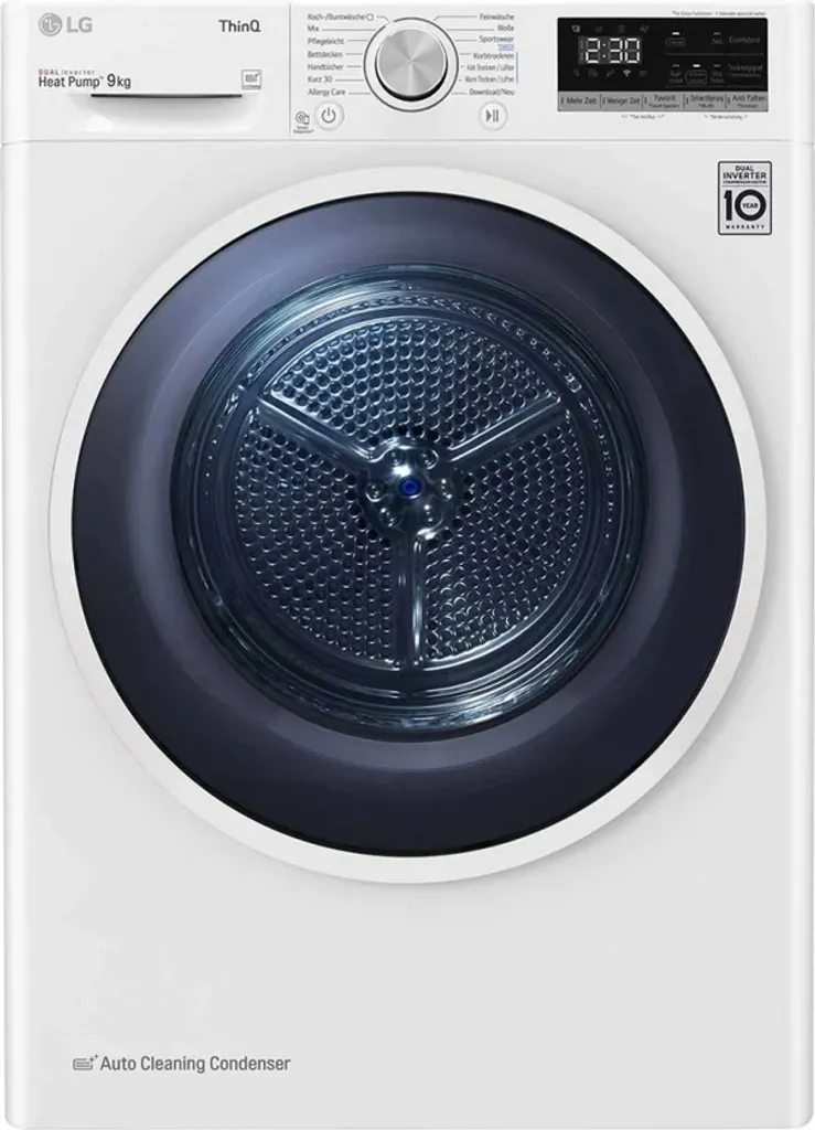 LG Electronics V5RT9N - Wärmepumpen-Kondensationstrockner - Weiß