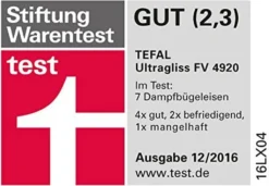 Tefal Dampfbügeleisen Ultragliss FV4920 Beere/weiß 27 Tefal Dampfbügeleisen Ultragliss FV4920 Beere/weiß -Philips Verkaufsgeschäft 39ed869f9b6cd90458a4c3b16182b00a