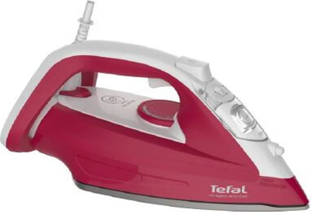 Tefal Dampfbügeleisen Ultragliss FV4920 Beere/weiß 7 Tefal Dampfbügeleisen Ultragliss FV4920 Beere/weiß – Bild 5