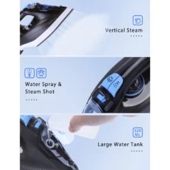 Aigostar SEAN 31QNM/ 199418 Kabelloses DampfbÃ1/4geleisen, Keramiksohle, 2600 Watt, Vertikaldampf, Anti-Kalk 14 Aigostar SEAN 31QNM/ 199418 Kabelloses DampfbÃ1/4geleisen, Keramiksohle, 2600 Watt, Vertikaldampf, Anti-Kalk -Philips Verkaufsgeschäft 4956d45786a39942486da5f5b26207d1