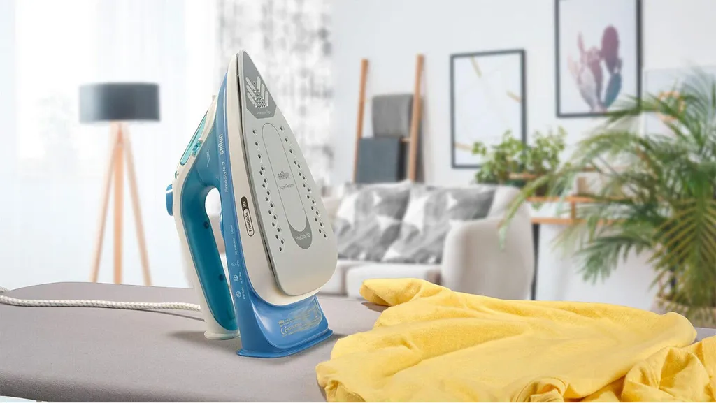 Braun FI 3144 BL, Trocken- & Dampfbügeleisen, Keramik-Bügelsohle, 2 M, 170 G/min, Blau, 45 G/min 7 Braun FI 3144 BL, Trocken- & Dampfbügeleisen, Keramik-Bügelsohle, 2 M, 170 G/min, Blau, 45 G/min – Bild 5