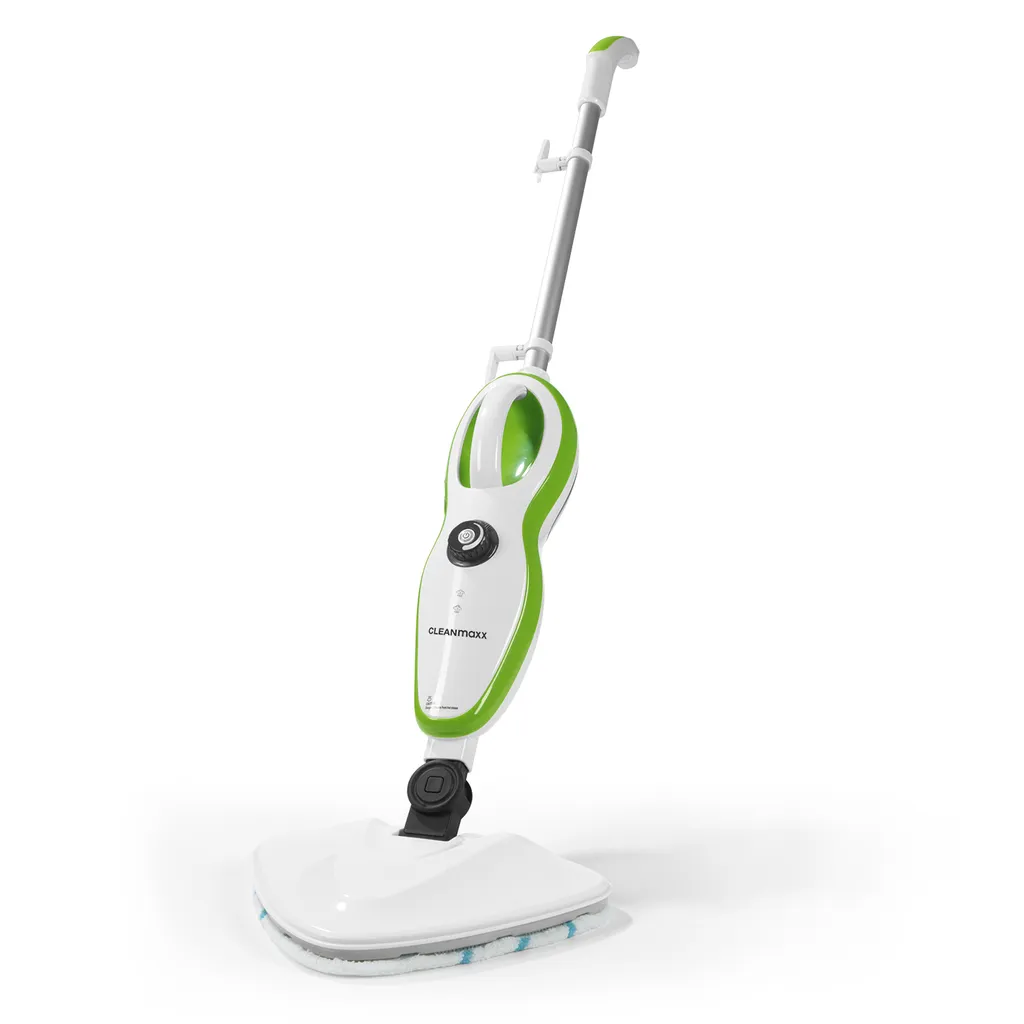 CLEANmaxx Dampfbesen 5in1 1500 W Dampfreiniger Hygiene Fliesen Küche Bad Möbel 100° - Bekämpft 99,99% Aller Bakterien Und Viren 6 CLEANmaxx Dampfbesen 5in1 1500 W Dampfreiniger Hygiene Fliesen Küche Bad Möbel 100° - Bekämpft 99,99% Aller Bakterien Und Viren – Bild 4