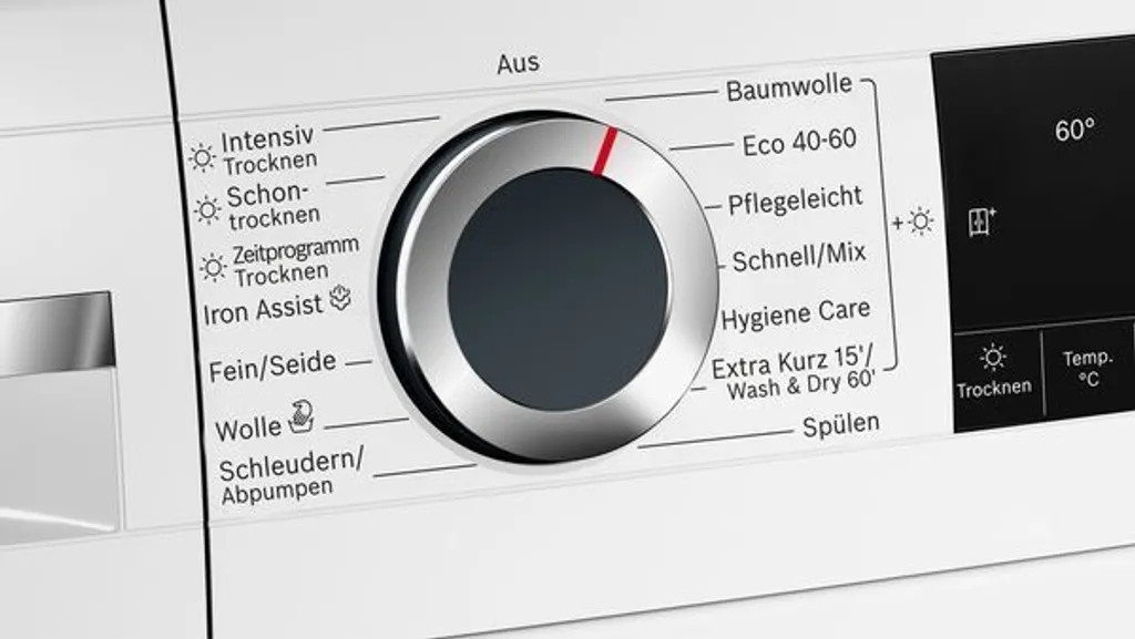 Bosch Serie 6 WNG24440 Waschtrockner - Weiß 13 Bosch Serie 6 WNG24440 Waschtrockner - Weiß – Bild 11