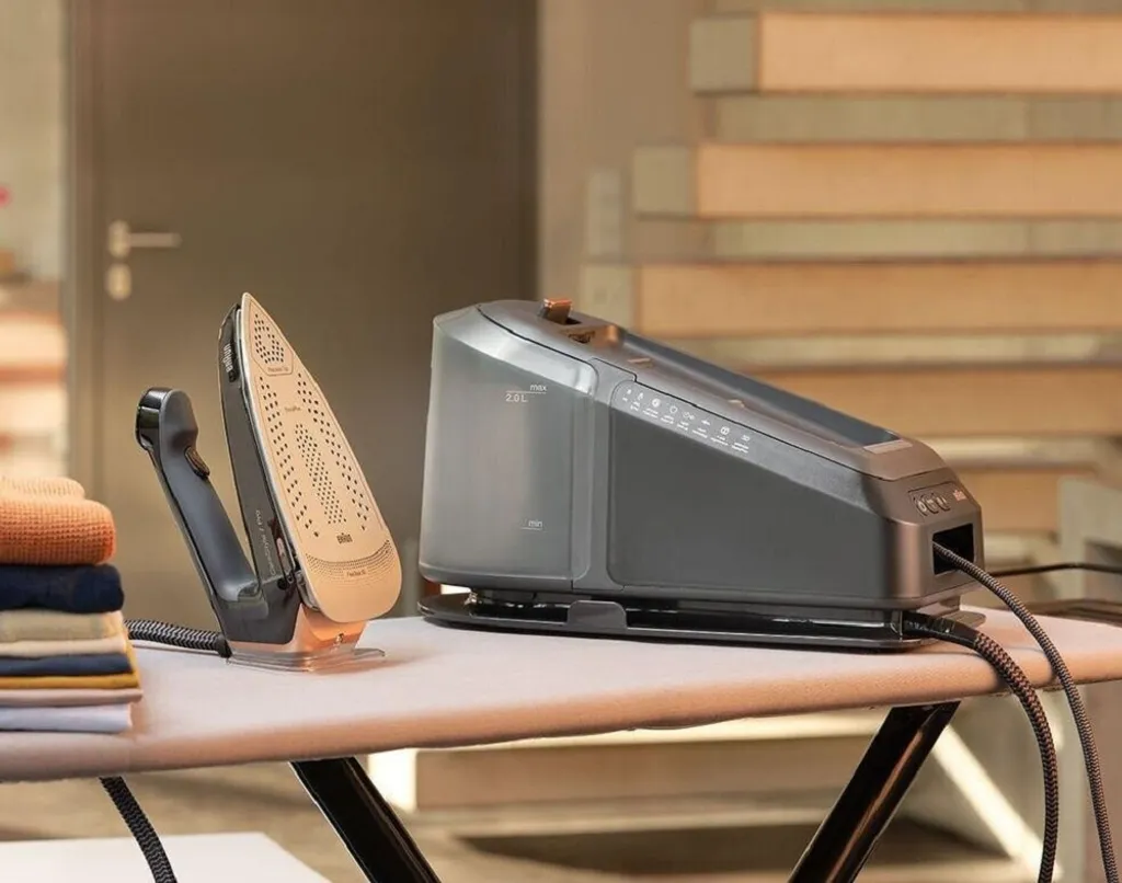 Braun CareStyle 7 Pro IS7286 BK Dampfbügelstation Anti-Tropf-Funktion Wassertank 8 Braun CareStyle 7 Pro IS7286 BK Dampfbügelstation Anti-Tropf-Funktion Wassertank – Bild 6