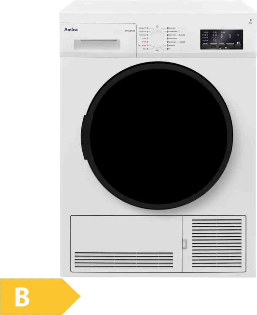 Amica - WTK 487 030 - Kondenstrockner - 8 Kg 7 Amica - WTK 487 030 - Kondenstrockner - 8 Kg – Bild 5