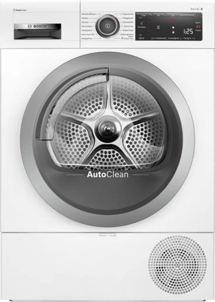Bosch Serie 8 WTX87M40 Wärmepumpentrockner - Weiß 10 Bosch Serie 8 WTX87M40 Wärmepumpentrockner - Weiß – Bild 8