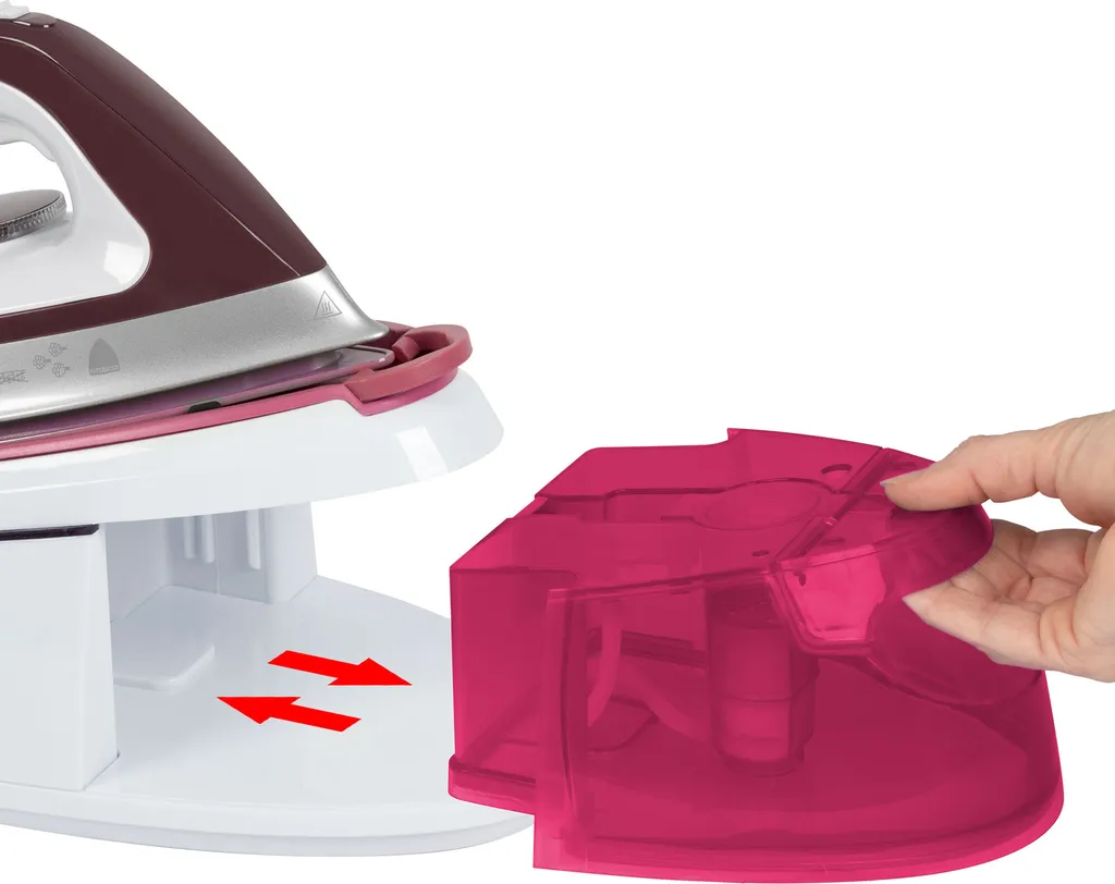 Bomann DBS 6034 CB Dampfbügelstation, Superglide-Keramiksohle, 3,5 Bar Dampfdruck, Elektronisches Anti-Tropf-System, 2300W, Weiß-flieder 11 Bomann DBS 6034 CB Dampfbügelstation, Superglide-Keramiksohle, 3,5 Bar Dampfdruck, Elektronisches Anti-Tropf-System, 2300W, Weiß-flieder – Bild 9