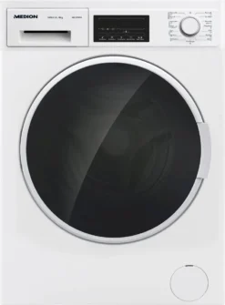 Waschtrockner Waschen 8 Kg / Trocknen 6 Kg 1400 U / Min MEDION MD 37389