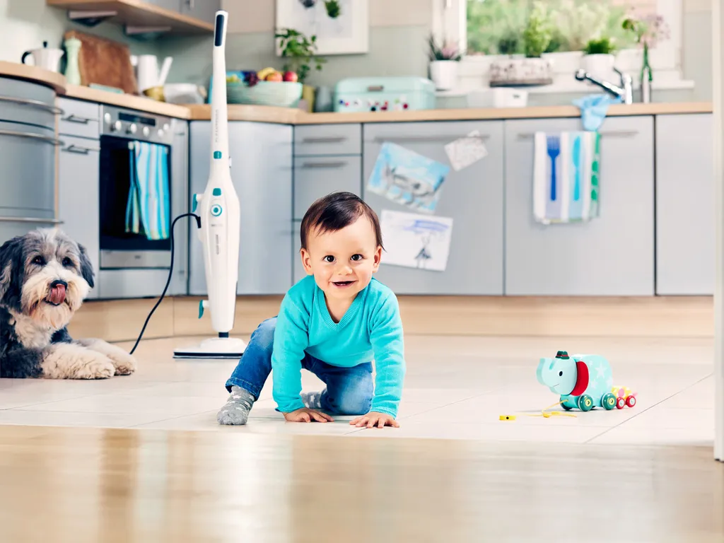 Leifheit Dampfreiniger CleanTenso Inkl. 2er Set Ersatz-Wischbezüge 4 Leifheit Dampfreiniger CleanTenso Inkl. 2er Set Ersatz-Wischbezüge – Bild 2