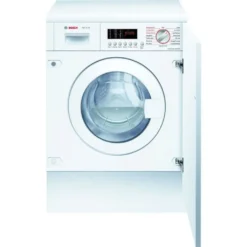 Bosch Serie 6 WKD28542FF, Frontlader, Integriert, Weiß, Links, Tasten, Drehregler, Edelstahl