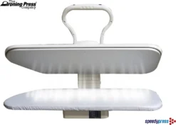 Dampfbügelpresse Ultra XL Von Speedypress - Die Größte & Fortschrittschlichste Heimdampfbügelpresse In Europa (90cm Y 31cm; 2.200watt) Für Superschnelles Bügeln (+ Ersatzabdeckung & Schaumstoff-Unterfilz UVP 45,00 € + Weiteres Zubehör GRATIS)