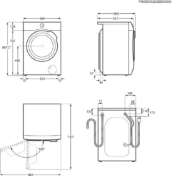 AEG LWR9W80609 Waschtrockner Frontlader Freistehend 10kg + 6kg Öko Lavamat 15 AEG LWR9W80609 Waschtrockner Frontlader Freistehend 10kg + 6kg Öko Lavamat -Philips Verkaufsgeschäft 87069bc7d17244d89436cbb7f4f111df