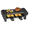 Clatronic Raclette Grill RG 3592 Schwarz / Party / Ideal Für 2 Personen / Tischgrill / Cool Touch-Gehäuse / Antihaftbeschichtet -Philips Verkaufsgeschäft 95f2cc4d1fbf79f0b494c03c98993550