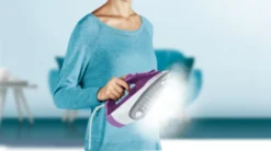 Tefal FV2836 Trocken- & Dampfbügeleisen Keramik-Bügelsohle 2400 W Violett, Weiß -Philips Verkaufsgeschäft 9d57d6ff1d2f1132e98b0d4af2dca420