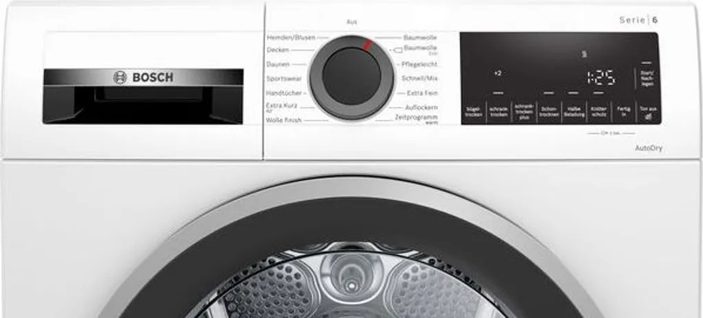 Bosch WQG241000 Serie 6 Wärmepumpen-Trockner, 9 Kg, Sensitive Drying System Textilschonende Trommelstruktur, AutoDry Optimale Trocknung, AntiVibration Design Mehr Standfestigkeit 15 Bosch WQG241000 Serie 6 Wärmepumpen-Trockner, 9 Kg, Sensitive Drying System Textilschonende Trommelstruktur, AutoDry Optimale Trocknung, AntiVibration Design Mehr Standfestigkeit – Bild 14