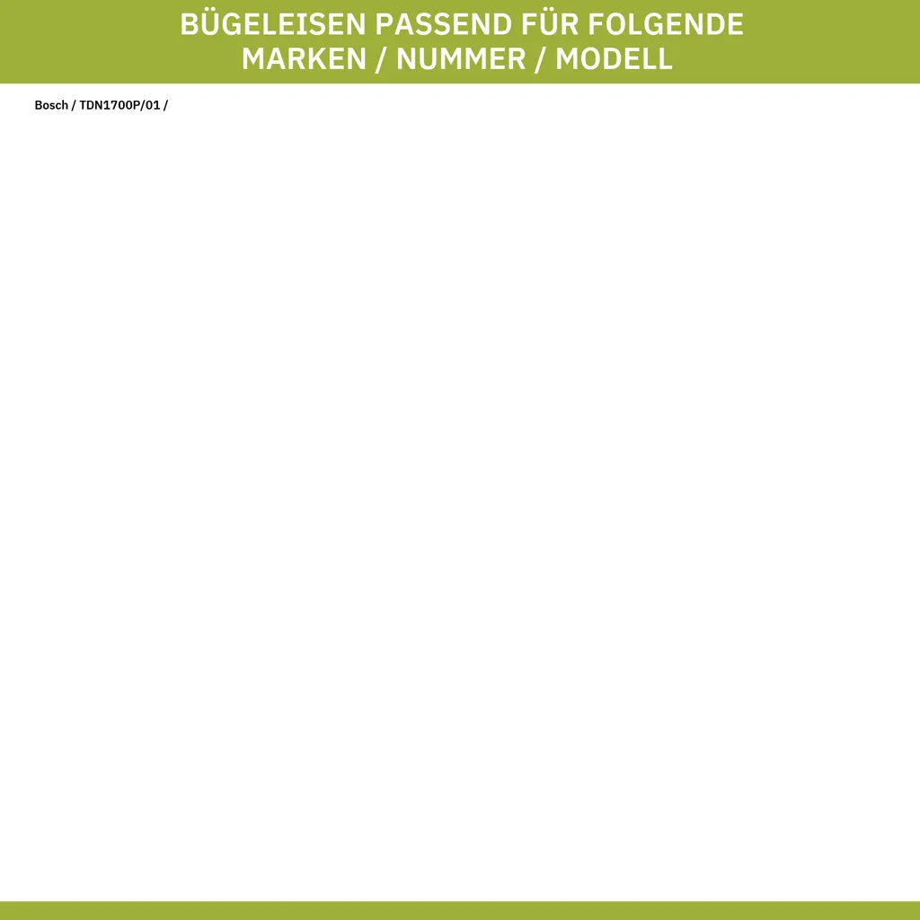 Bosch 575780 Bügeltischbezug TDN1700 Bügelbrett 3 Bosch 575780 Bügeltischbezug TDN1700 Bügelbrett – Bild 2