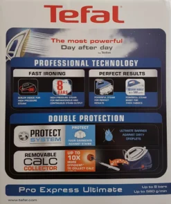 Tefal GV9580 Pro Express Ultimate Dampfbügelstation Bügeleisen 2830 Watt -Philips Verkaufsgeschäft cb28b6d78c8fe882ba517f6929951753