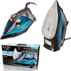 Adler Ad 5032 Bügeleisen Trockenbügeleisen Keramiksohle Schwarz, Blau, Grau 2400 W -Philips Verkaufsgeschäft ce4cf23ccc19354ef01e0cf446c7439a