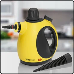 Clatronic DR 3653 Dampfreiniger, Wassertank: Ca. 250 Ml, 3,5 Bar Max. Dampfdruck, Schwarz-gelb -Philips Verkaufsgeschäft d5afb8e4fd75f269f13bc75aac8475cf