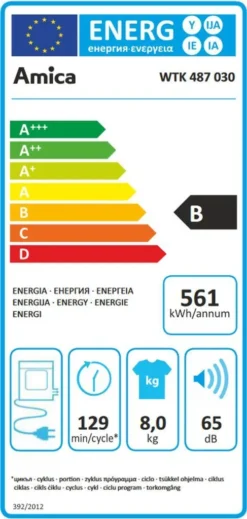 Amica - WTK 487 030 - Kondenstrockner - 8 Kg 10 Amica - WTK 487 030 - Kondenstrockner - 8 Kg -Philips Verkaufsgeschäft d88d3bdf098a41c25197e0fd500b819c