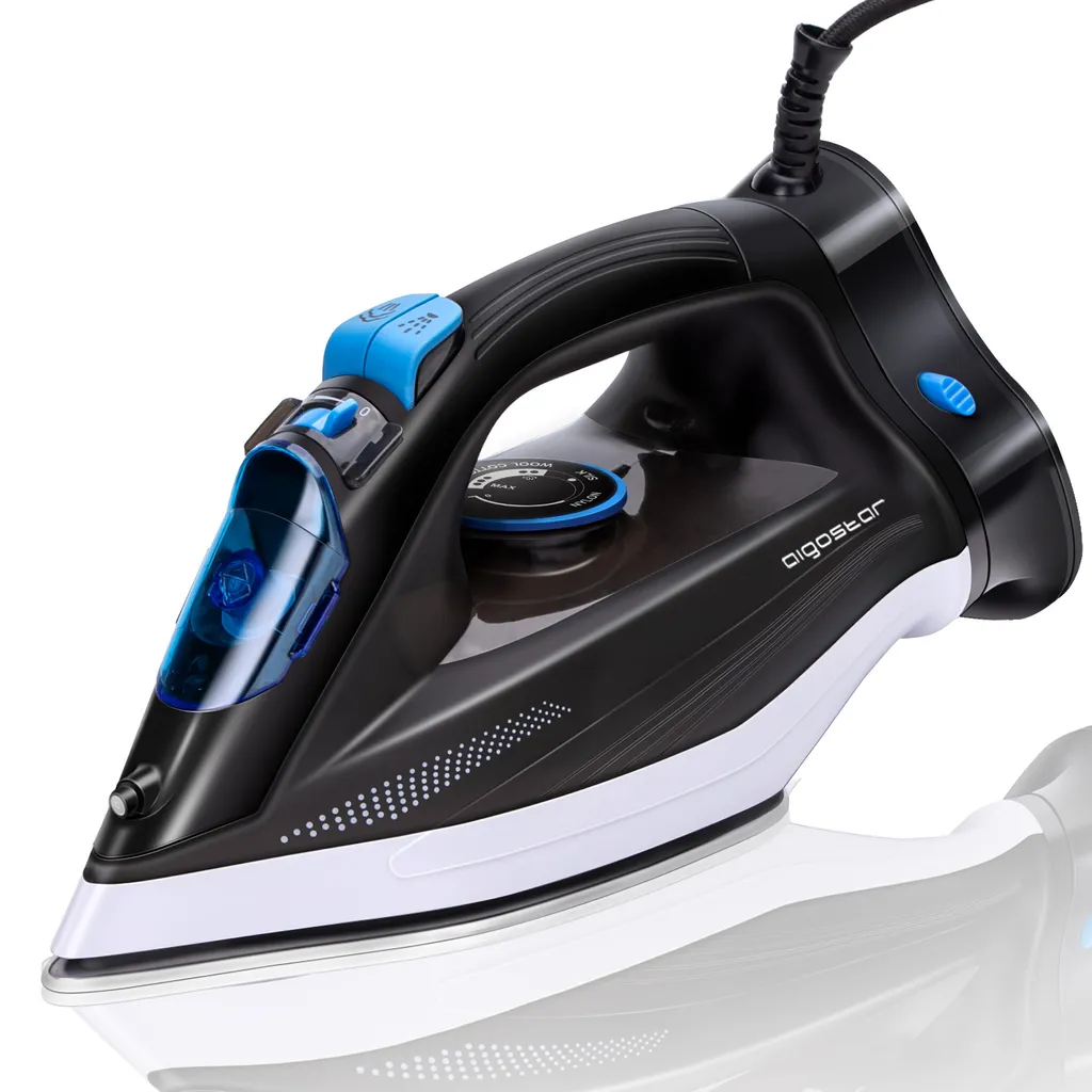 Aigostar SEAN 31QNM/ 199418 Kabelloses DampfbÃ1/4geleisen, Keramiksohle, 2600 Watt, Vertikaldampf, Anti-Kalk 5 Aigostar SEAN 31QNM/ 199418 Kabelloses DampfbÃ1/4geleisen, Keramiksohle, 2600 Watt, Vertikaldampf, Anti-Kalk – Bild 3