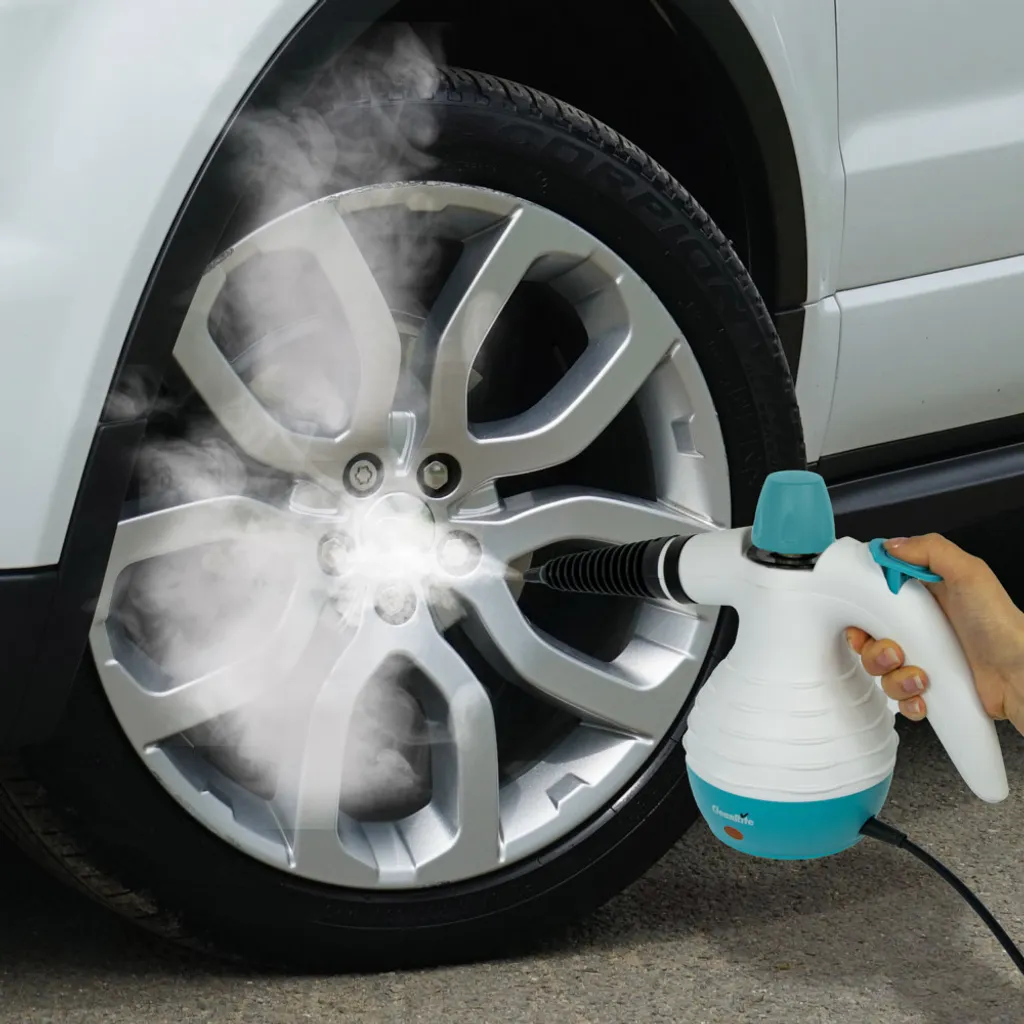 Cleanrite® Multifunktionaler Handdampfreiniger 3 Bar | Tragbarer Mehrzweck Dampf Reiniger 10 Teilig 4 Cleanrite® Multifunktionaler Handdampfreiniger 3 Bar | Tragbarer Mehrzweck Dampf Reiniger 10 Teilig – Bild 2