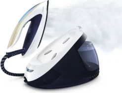Philips PerfectCare Elite Bügelstation, 150 G/min Konstanter. Dampf, 7.5 Bar, 2400 W, Schwarz (GC9650/80)