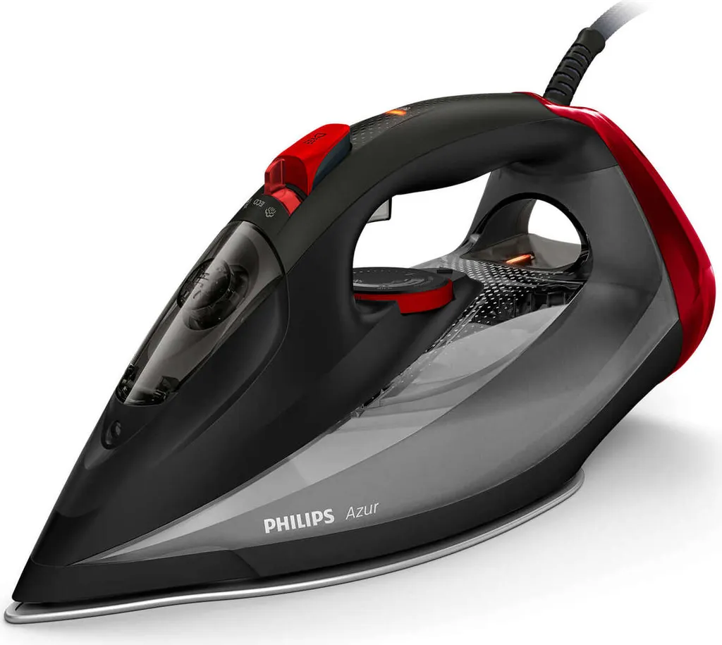 Philips Azur Bügeleisen Mit Keramikbügelsohle, 50 G/min Konstanter Dampf, 2600 W, Schwarz (GC4567/80) 3 Philips Azur Bügeleisen Mit Keramikbügelsohle, 50 G/min Konstanter Dampf, 2600 W, Schwarz (GC4567/80)