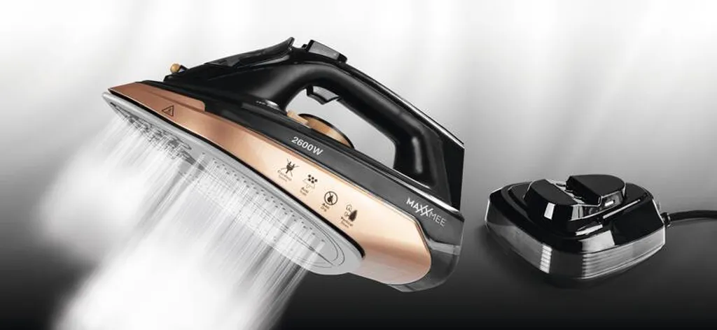 MAXXMEE Dampfbügeleisen - Mit Tropfstopp-, Antikalk- Und Selbstreinigungsfunktion Dampfbügeleisen Bügeleisen Kabellos Antikalk Selbstreinigung Tropfstop Keramik 13 MAXXMEE Dampfbügeleisen - Mit Tropfstopp-, Antikalk- Und Selbstreinigungsfunktion Dampfbügeleisen Bügeleisen Kabellos Antikalk Selbstreinigung Tropfstop Keramik – Bild 11